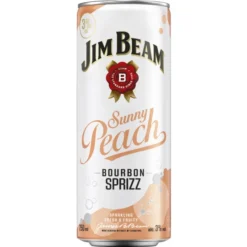 Beam Sunny Peach Bourbon Sprizz 0,25L